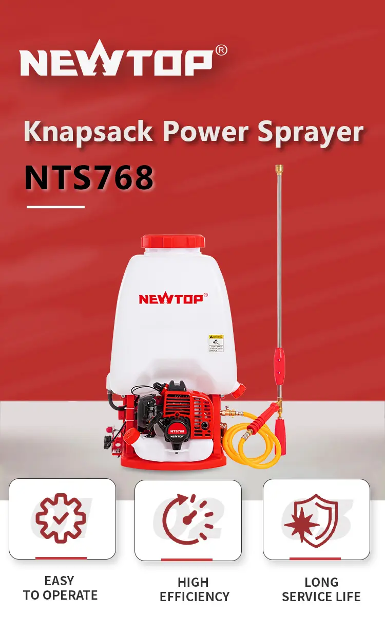 cheap 25L  2 stroke knapsack gasoline power engine sprayer 768 gasoline sprayer