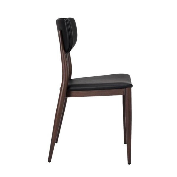 Jake Modern Dining Chair Black PU (Set of 4)