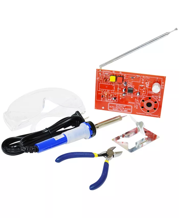 Redbox Elenco We Make Learn To Solder Fm Radio Kit With Tools