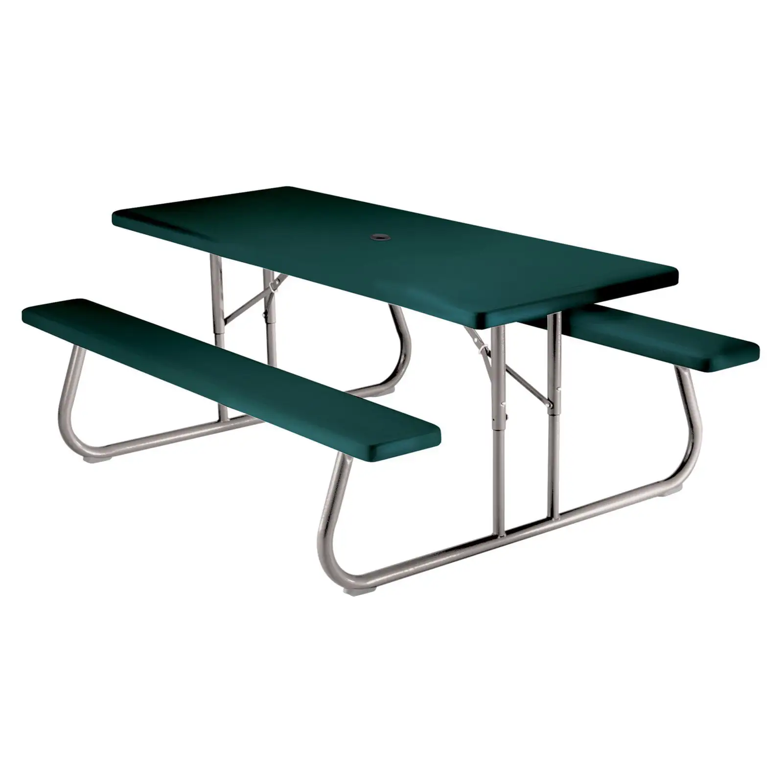 6 Foot Picnic Table,Hunter Green