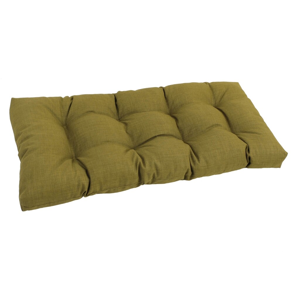 Blazing Needles  Weather 42 inch Solid Bench Cushion