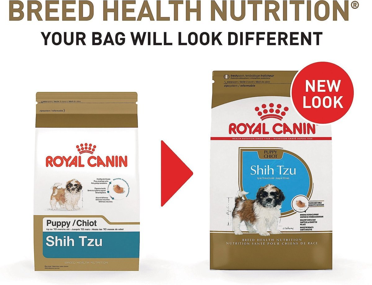 Royal Canin Breed Health Nutrition Shih Tzu Puppy Dry Dog Food