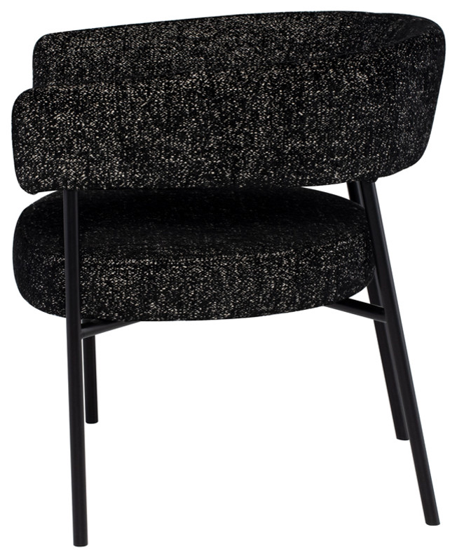 Cassia Salt and Pepper Occasional Chair   Midcentury   Dining Chairs   by Nuevo  Houzz