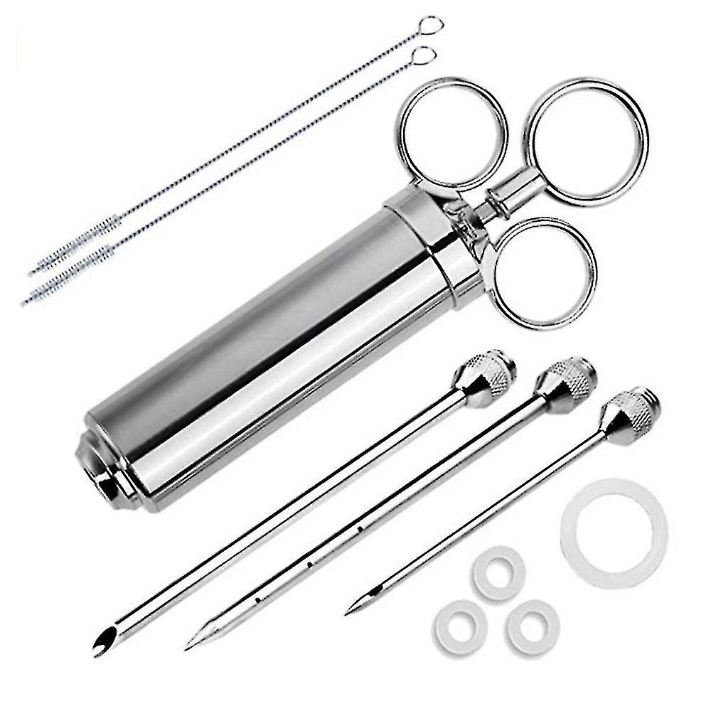 Heavy Duty 304 Stainless Steel Meat Injector Kit