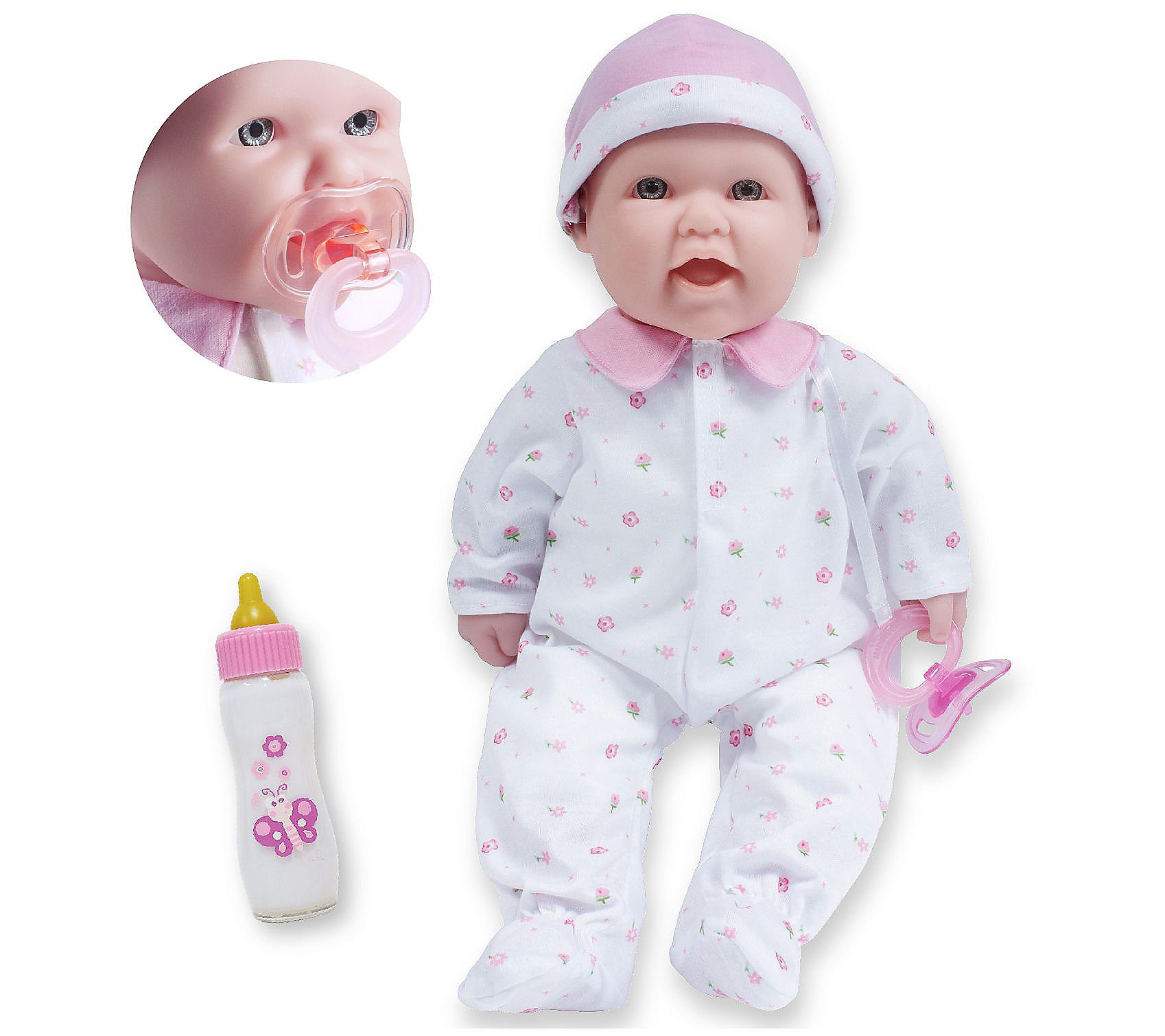 JC Toys La Baby 16 Smiling Soft Body Baby Doll