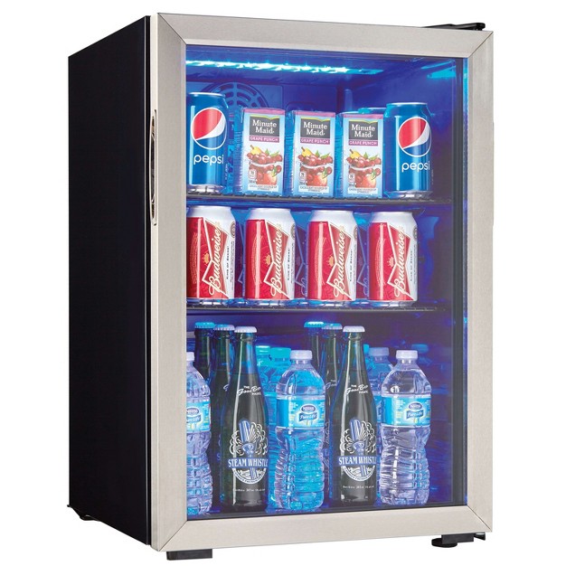 Danby Dbc026a1bssdb 2 6 Cu Ft Free standing Beverage Center In Stainless Steel