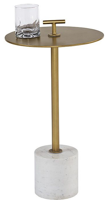 Sunpan Irongate Sia Side Table   Contemporary   Side Tables And End Tables   by Unlimited Furniture Group  Houzz