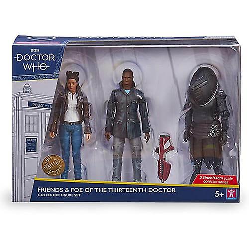 Doctor Who FandF of the 13th Doctor Action Figures Set 3-pack