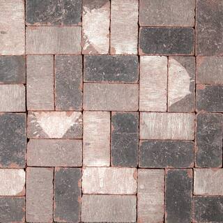 Mutual Materials 8 in. x 4 in. 2.25 x in. Rustic Red Clay Paver (240-Pieces53 sq. ftPallet) RRC0126CMI