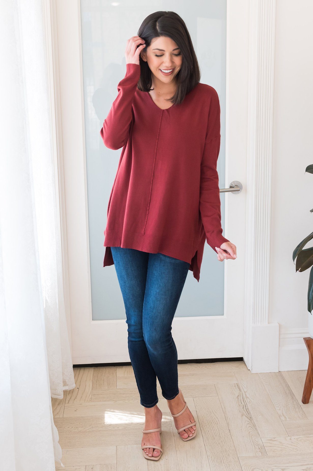 Harvest Season Modest Sweater