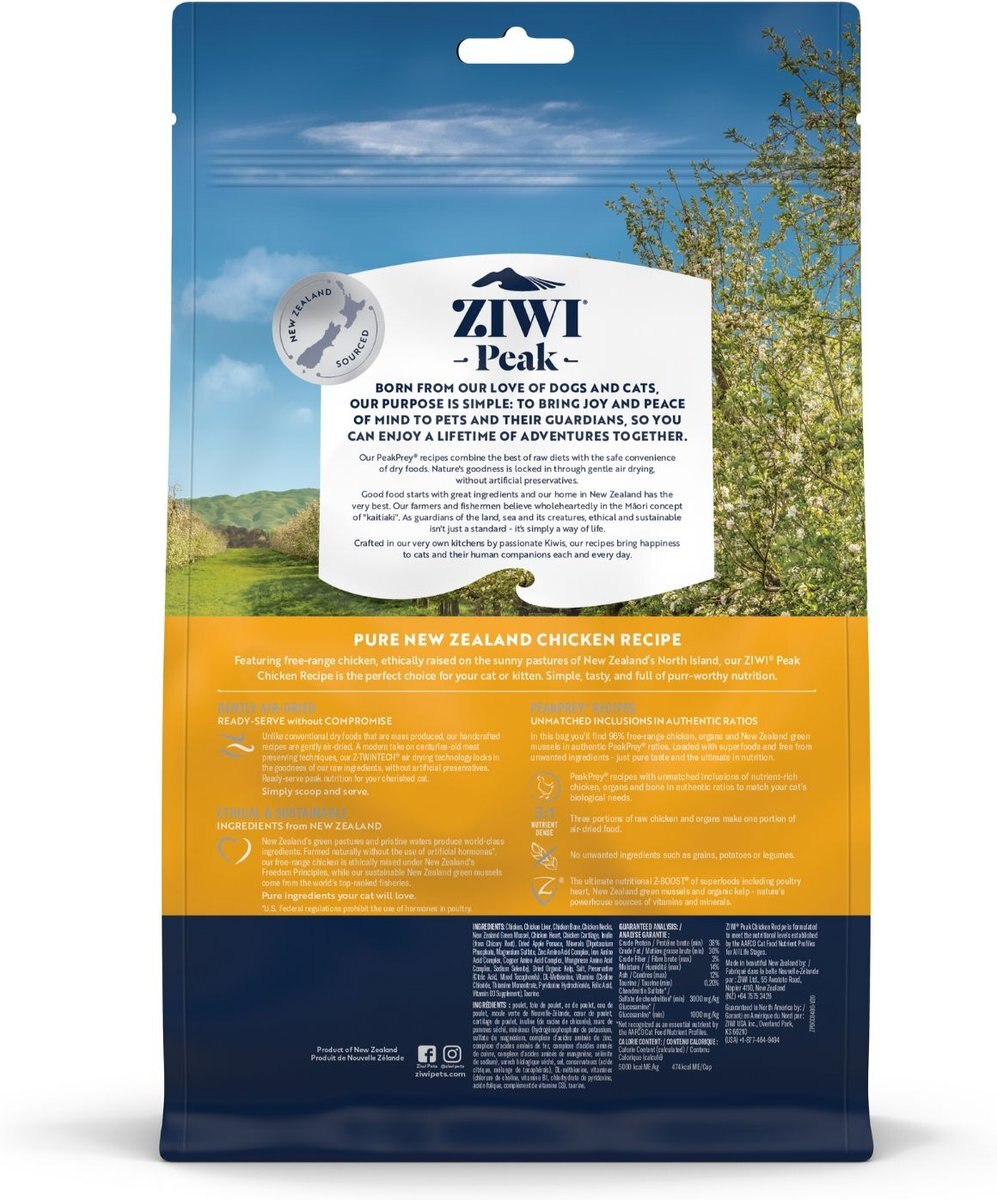 Ziwi Peak Air-Dried Chicken Recipe Cat Food