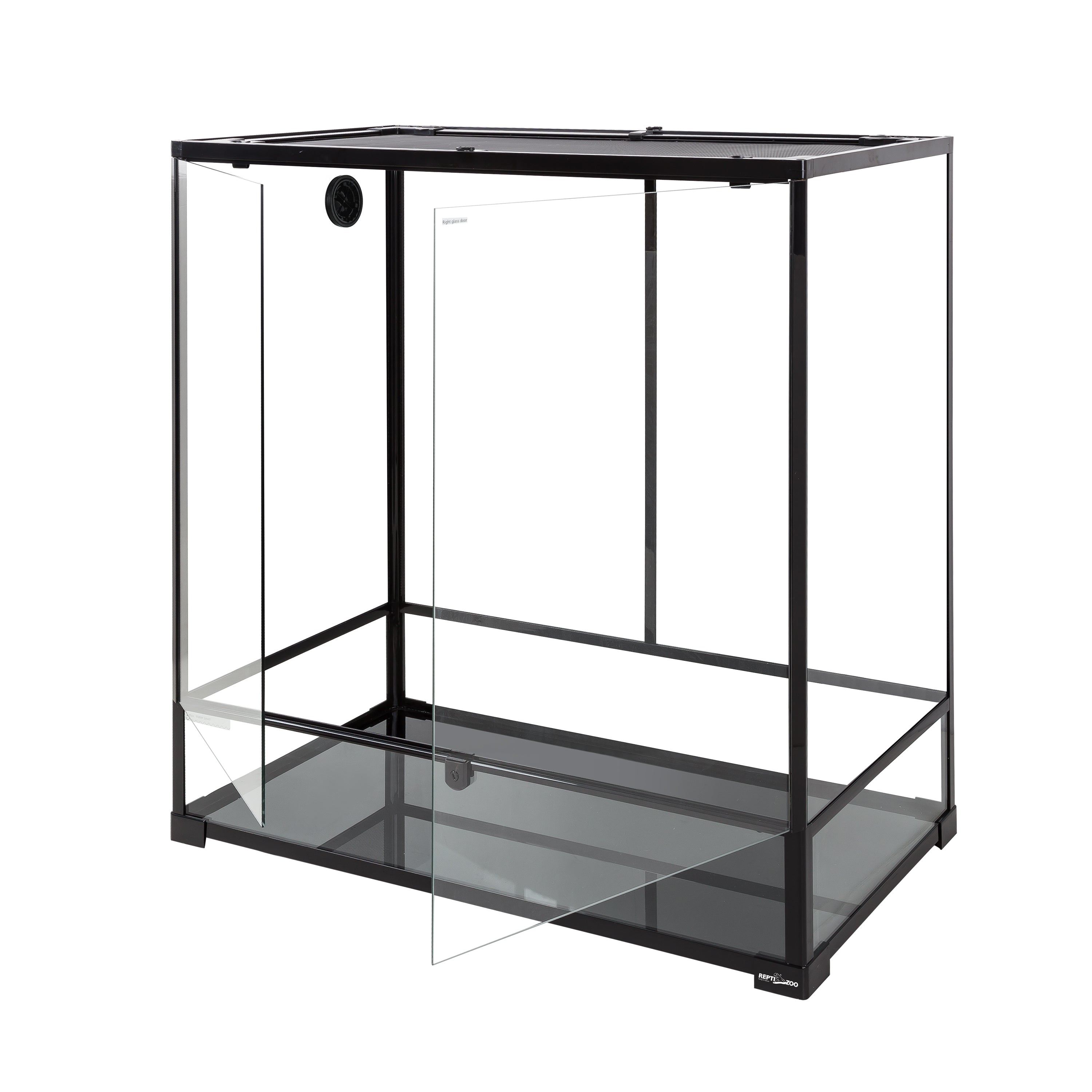 REPTIZOO Reptile Glass Extra-tall Terrarium with Double Hinge Door 36