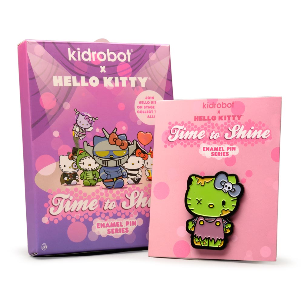 Kidrobot x Sanrio Hello Kitty Time to Shine Pin Series