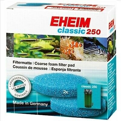 Eheim 2213 Canister Coarse Filter Pads， 2 count