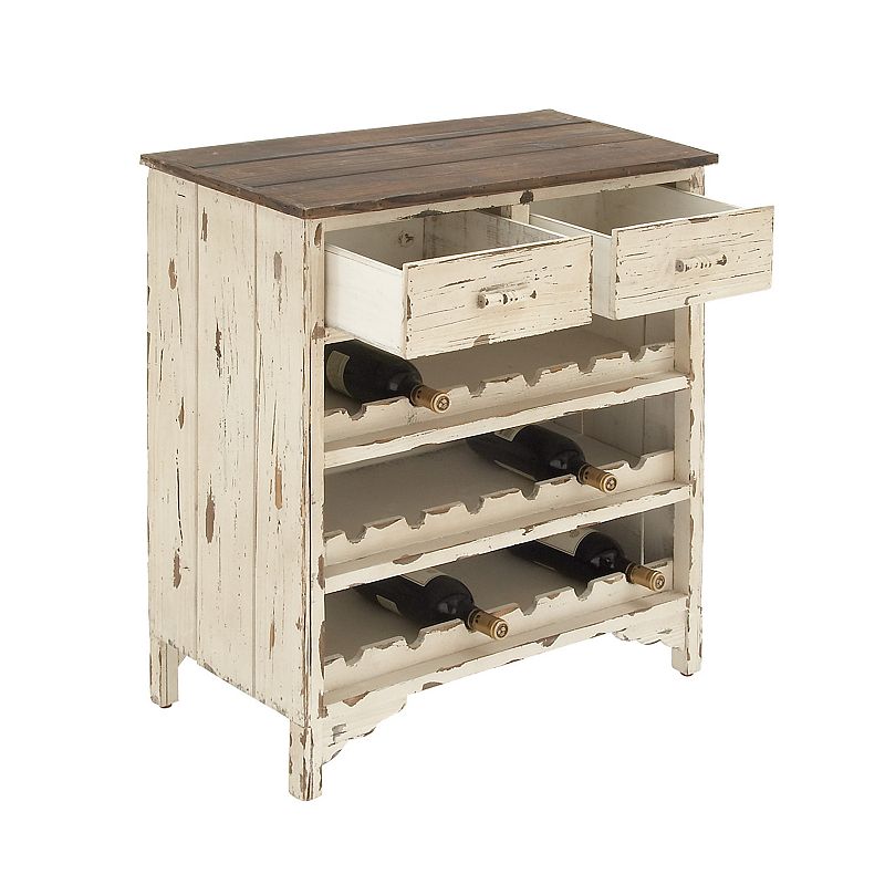 Stella and Eve Wood Wine Rack