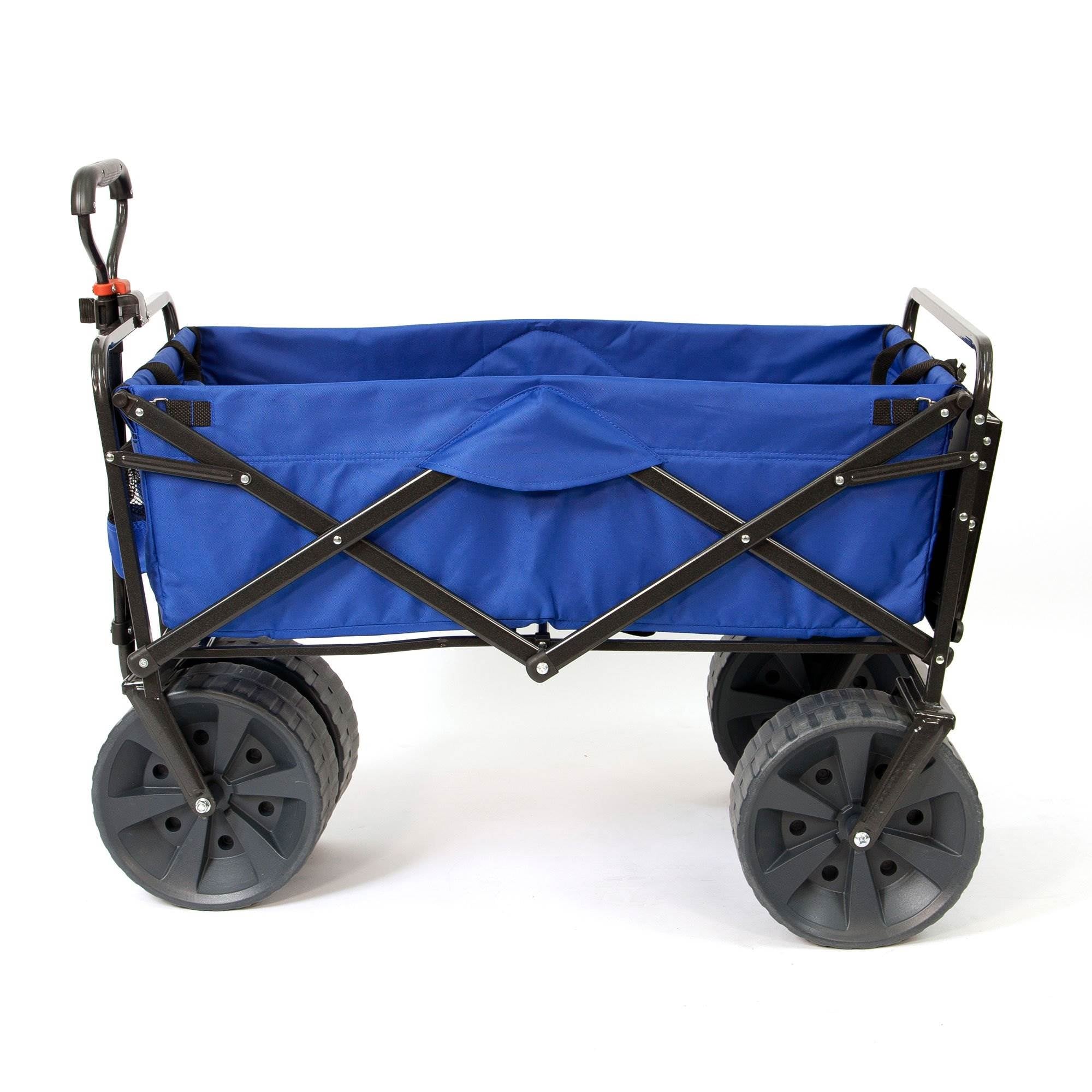 Mac Sports Collapsible Heavy Duty All Terrain Utility Wagon w/Table (2 Pack)