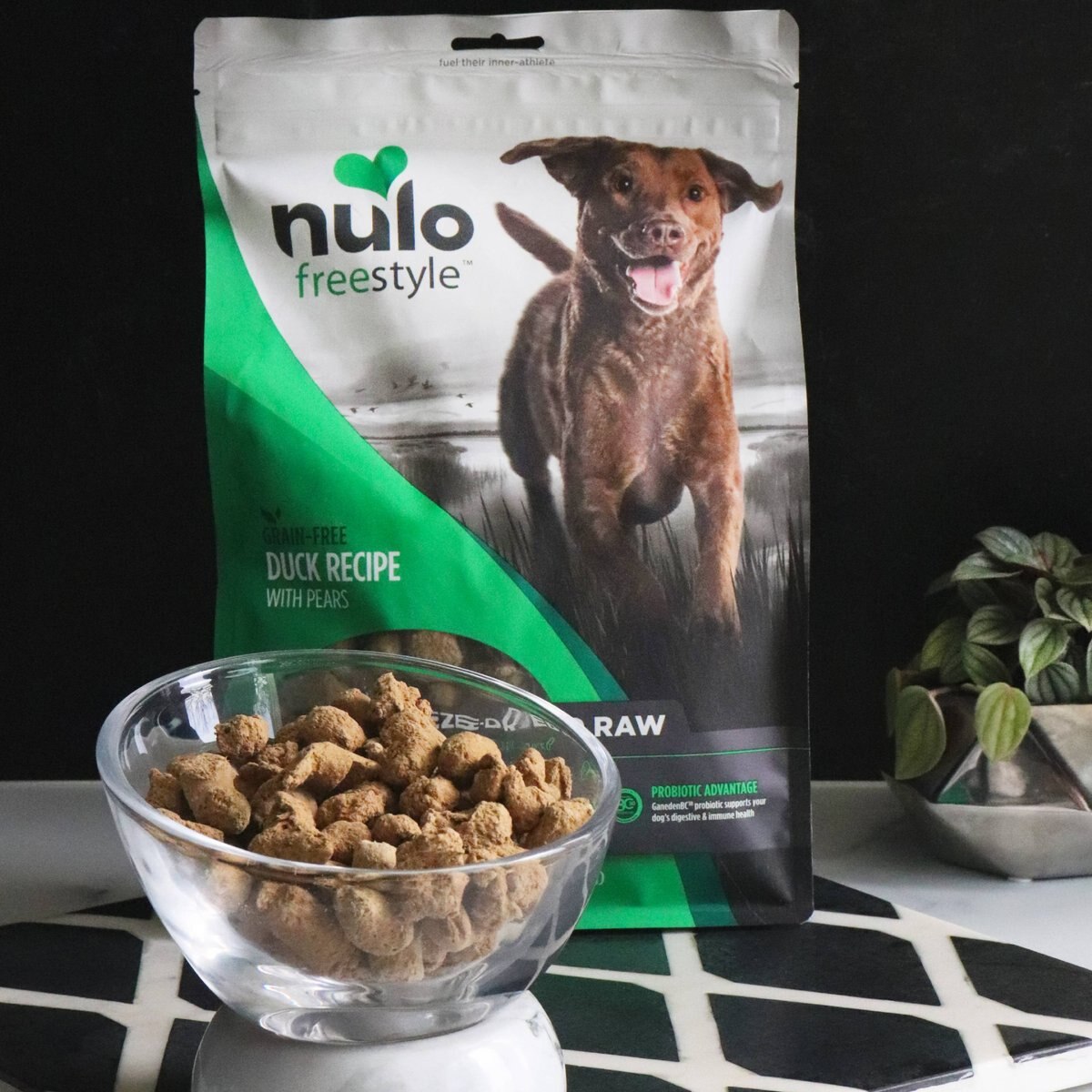 Nulo Freestyle Duck Recipe With Pears Grain-Free Freeze-Dried Raw Dog Food