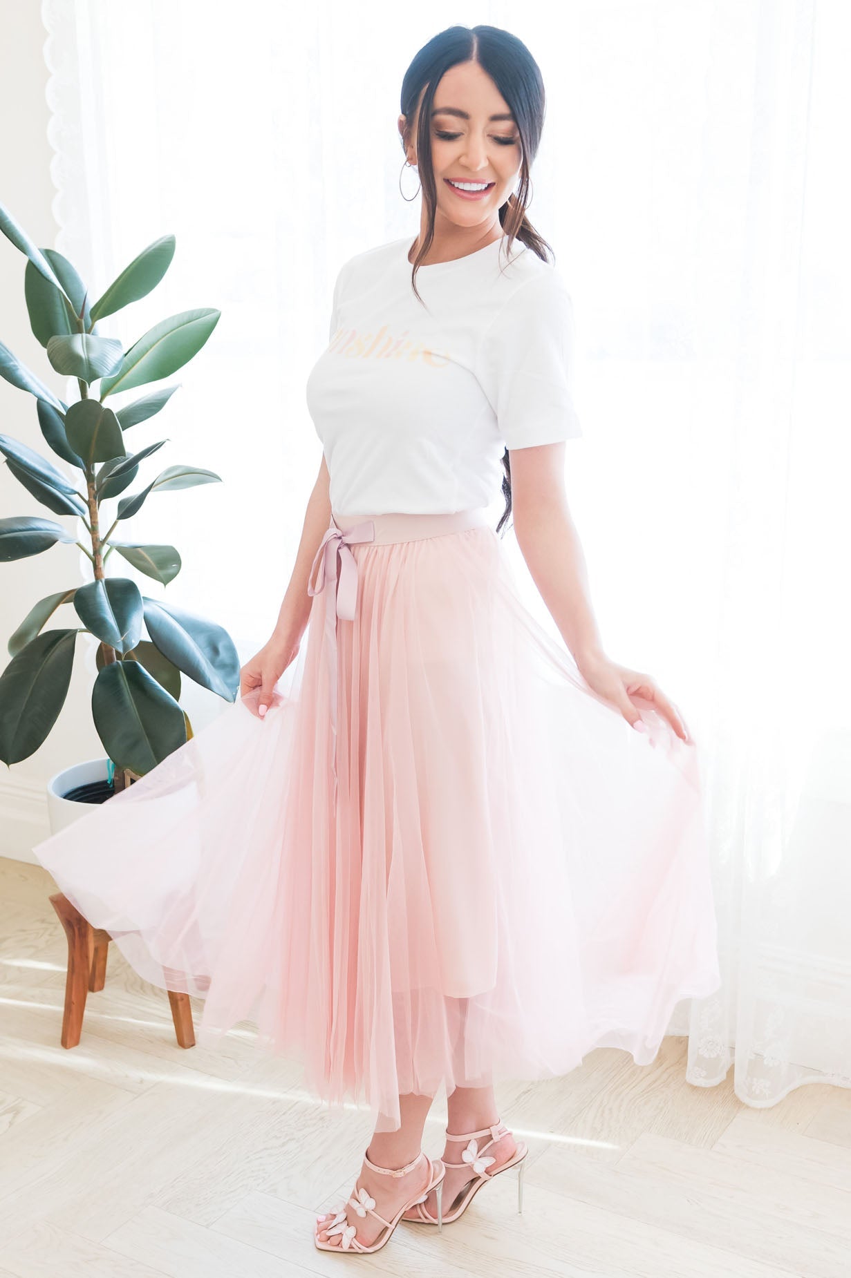 Forever Soulmates Modest Tulle Skirt