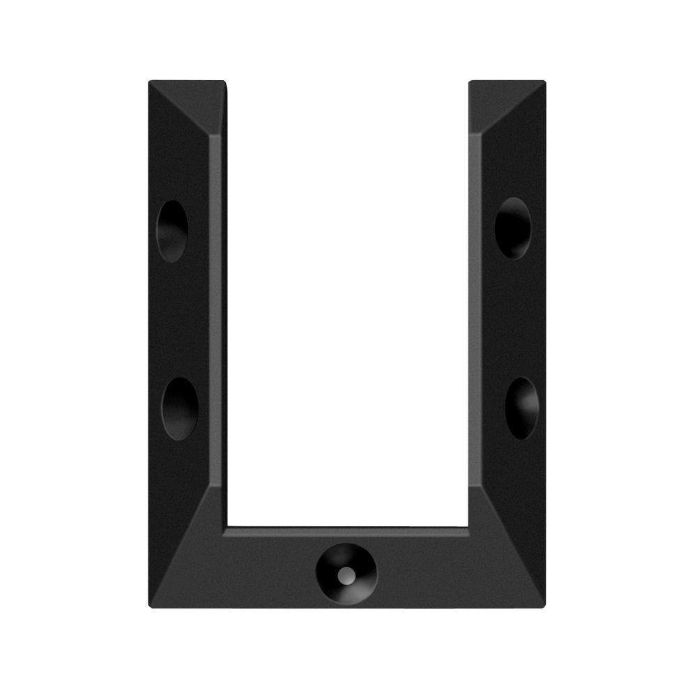 Black Rail Connector Bracket (4-Pack) 163602