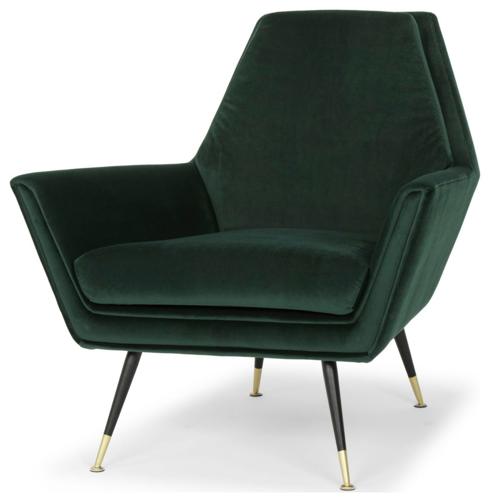 Nuevo Furniture Vanessa Occasional Chair   Midcentury   Armchairs And Accent Chairs   by Unlimited Furniture Group  Houzz