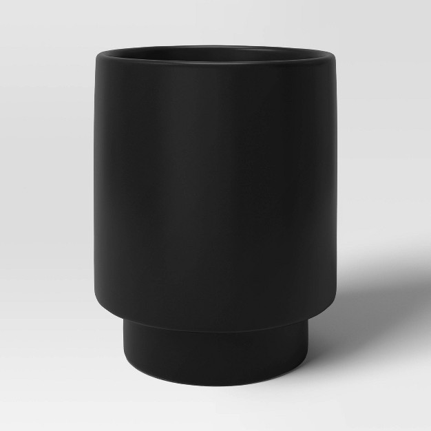 Ceramic Planter Matte Black