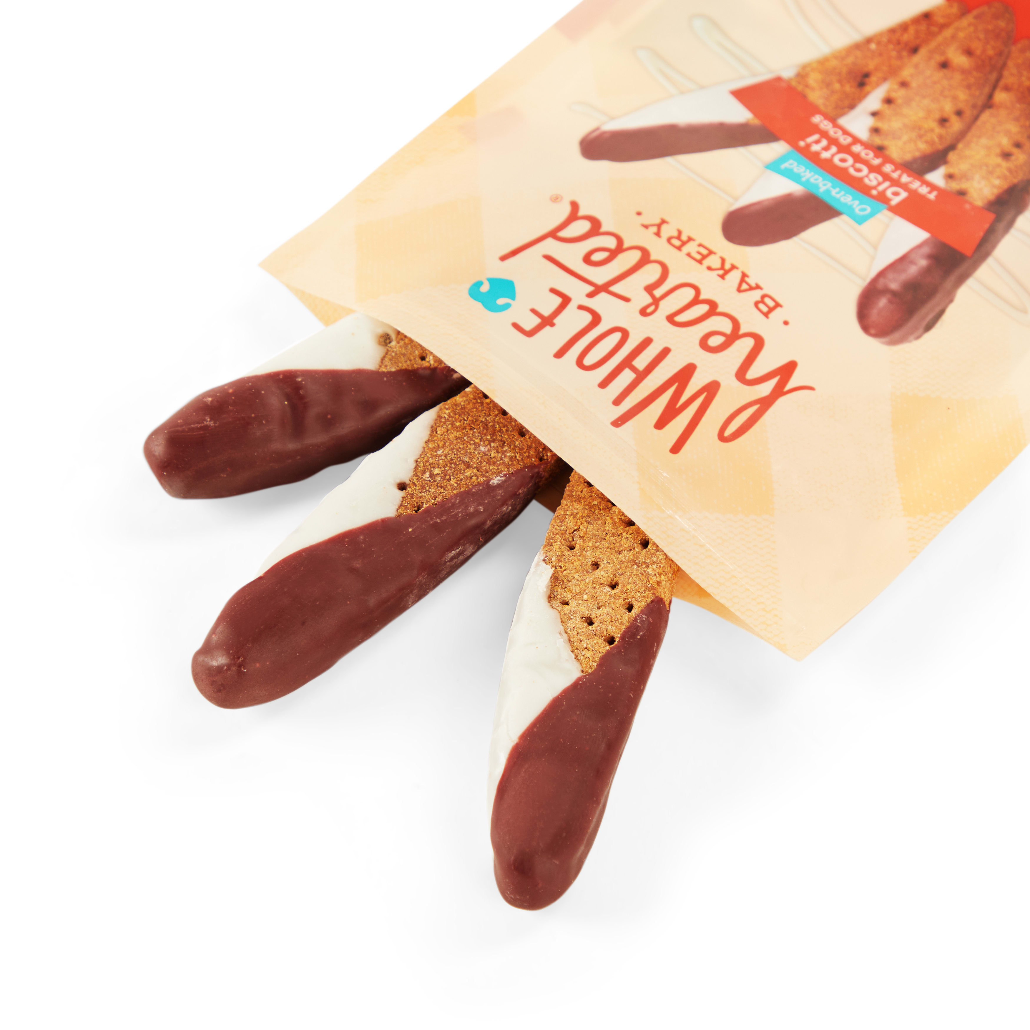 WholeHearted Dipped Biscotti for Dog Treats， 4 oz.