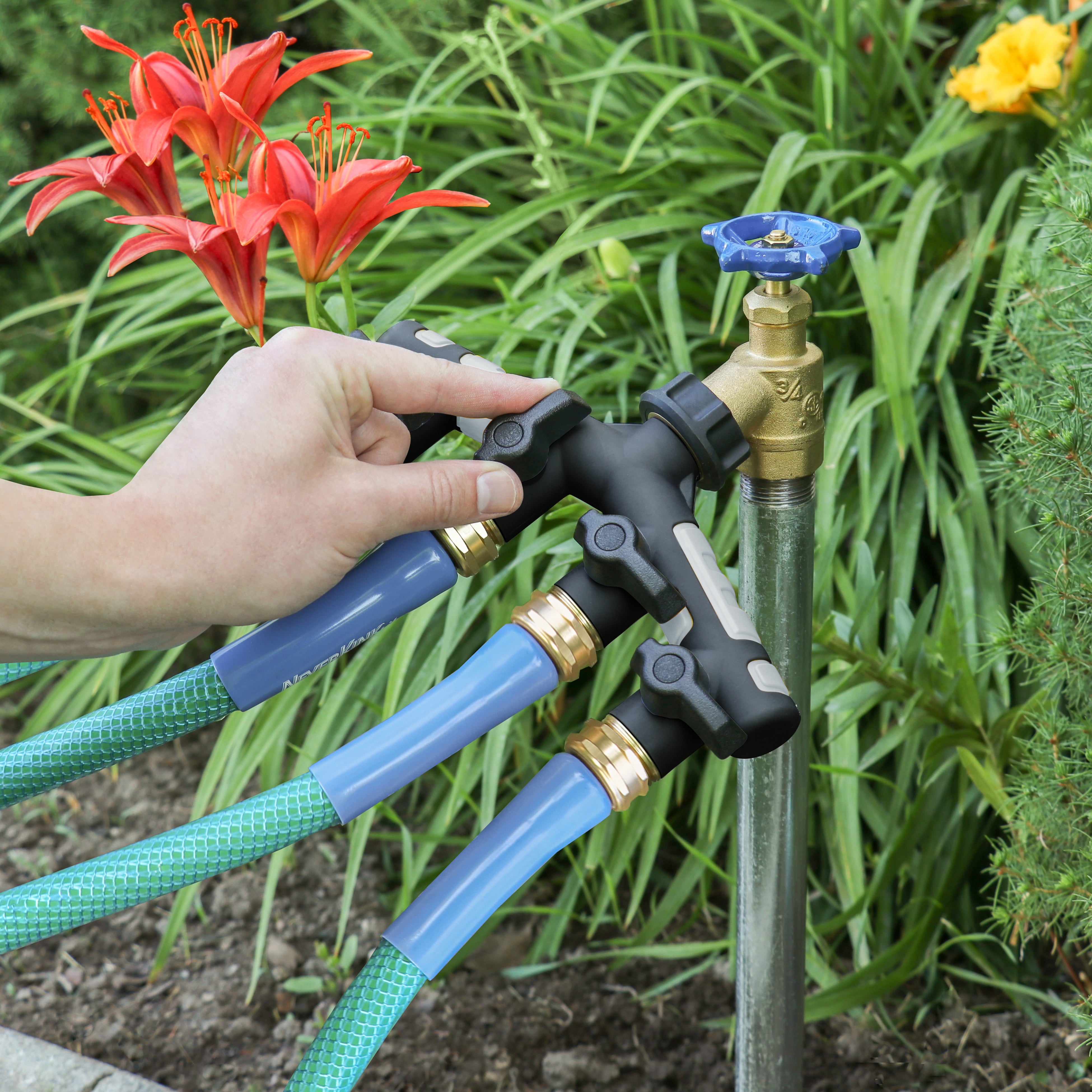 Orbit Irrigation Pro Flo 4-Port Manifold With Shut-off