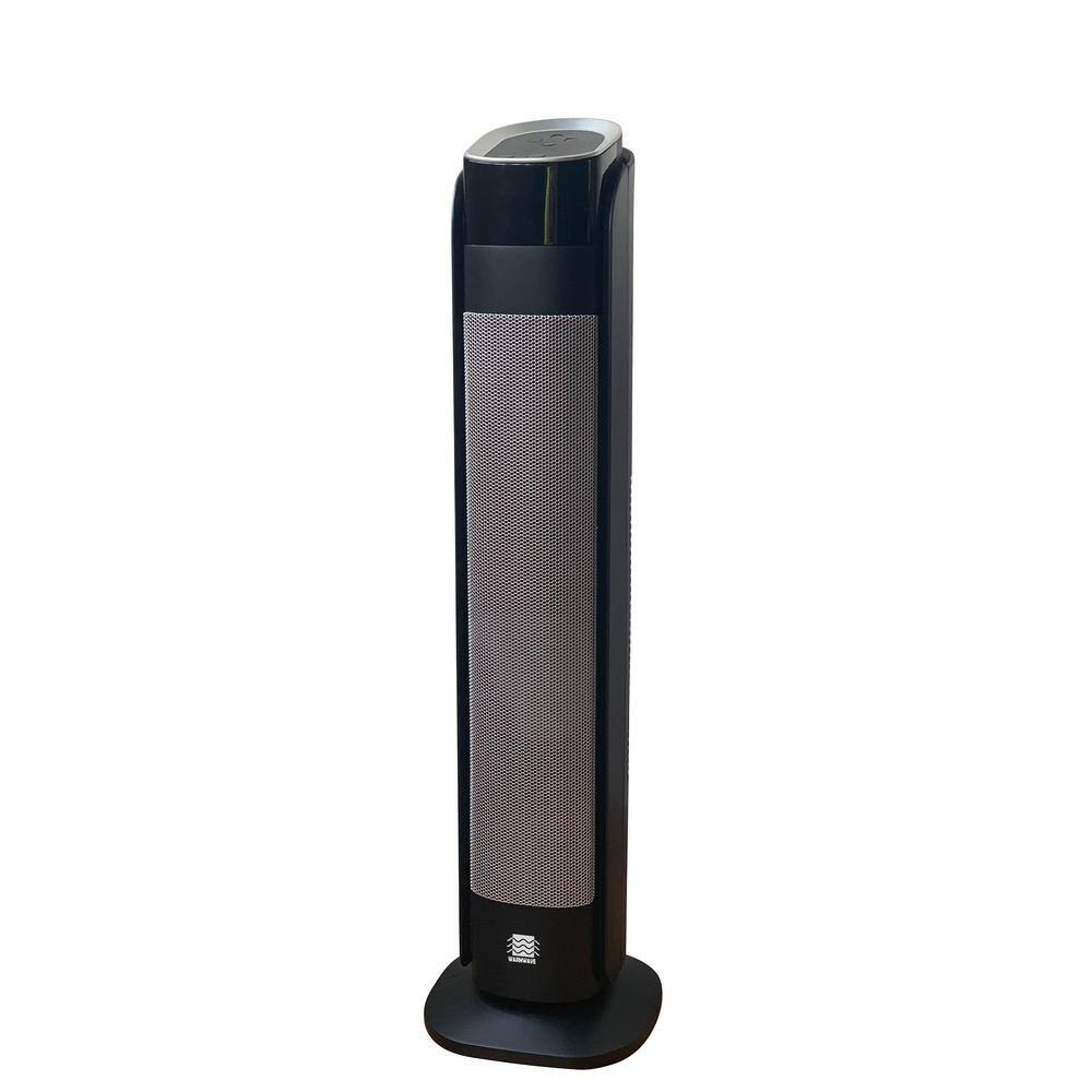 Warmwave Deluxe Digital 30 in. Ceramic Tower Heater with Remote Control HPS15B-E