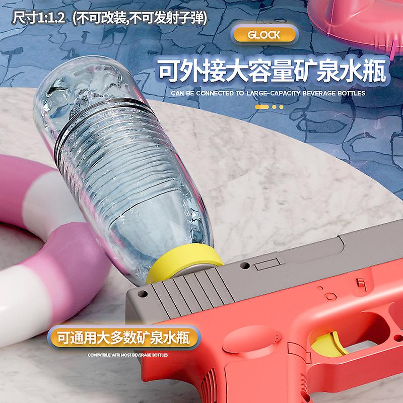 Born Pretty Glock Electric Burst Water Gun High-pressure Water Spray Water Fight Colt Water Outdoor Boy Play Water Toys