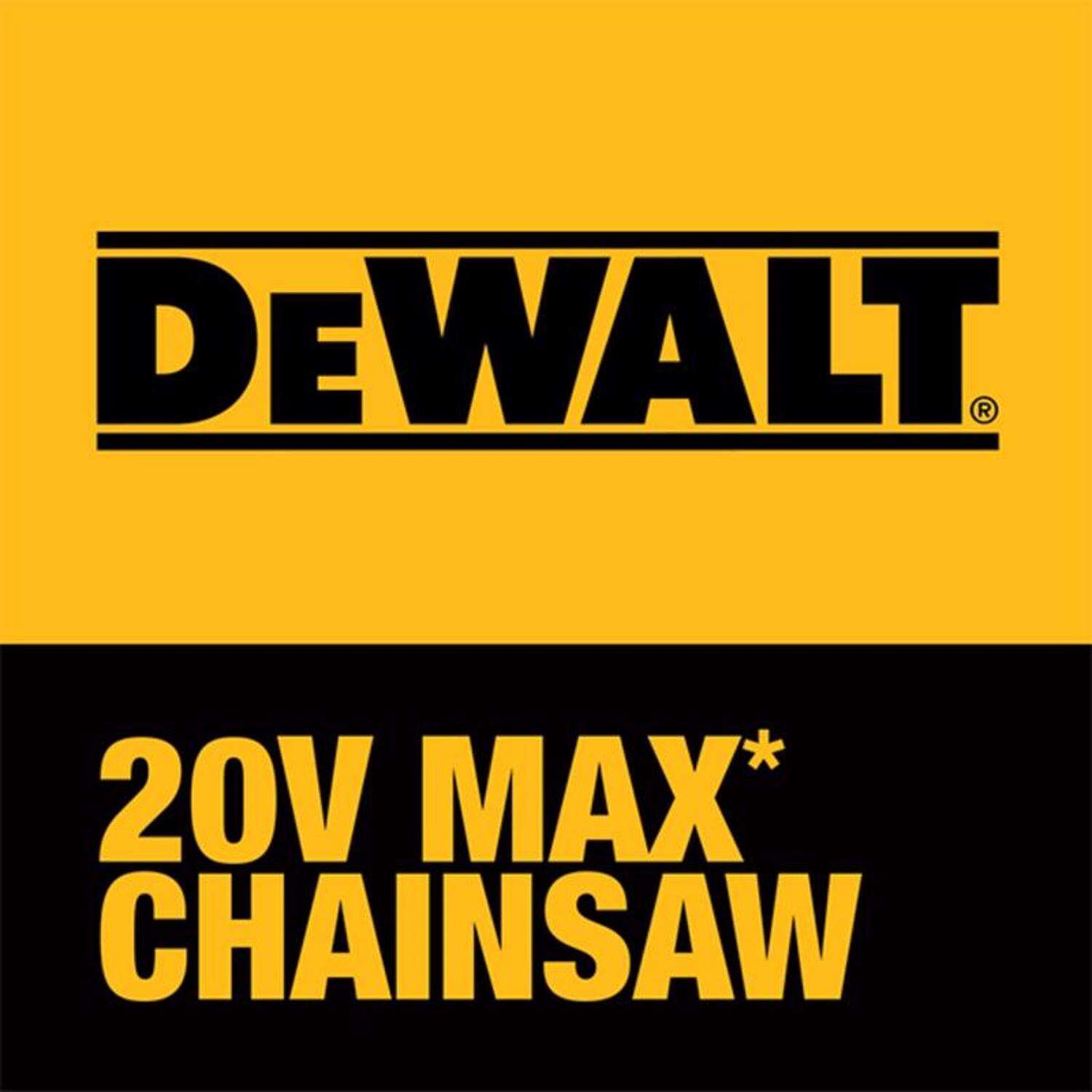 DW 20V MAX XR 12 in. 20 V Battery Chainsaw Tool Only