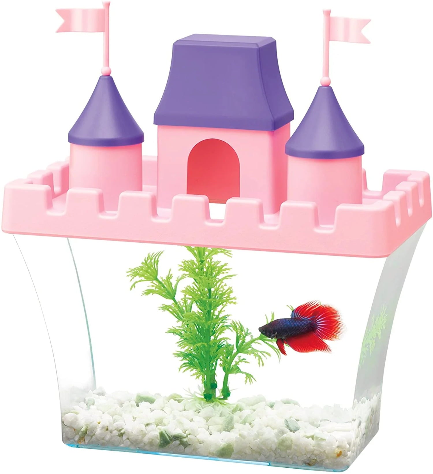 Aqueon 1 count Princess Castle Aquarium Kit for Betta