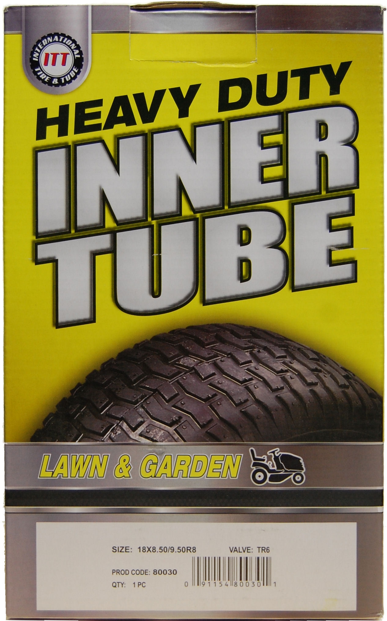 ITT 18/850/950-8 Lawn and Garden Industrial Tire Tube TR6 Valve