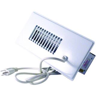 Cyclone Booster Fan Plus with Built-In Thermostat in White CM300W