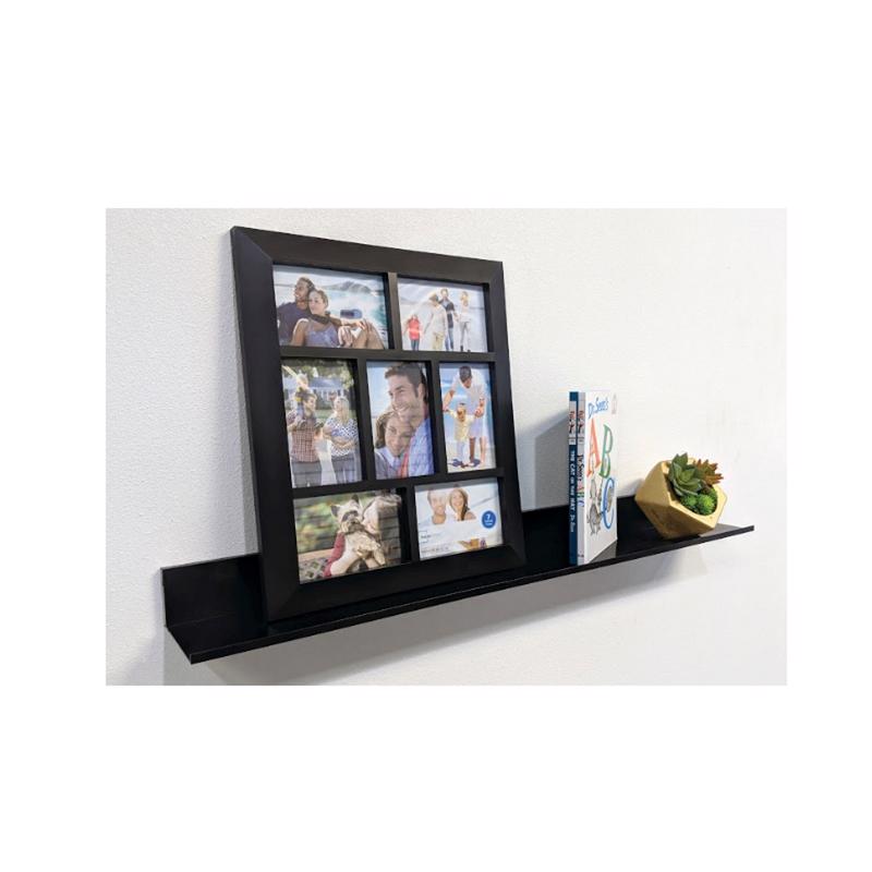 FLOATING SHELF BLACK 24