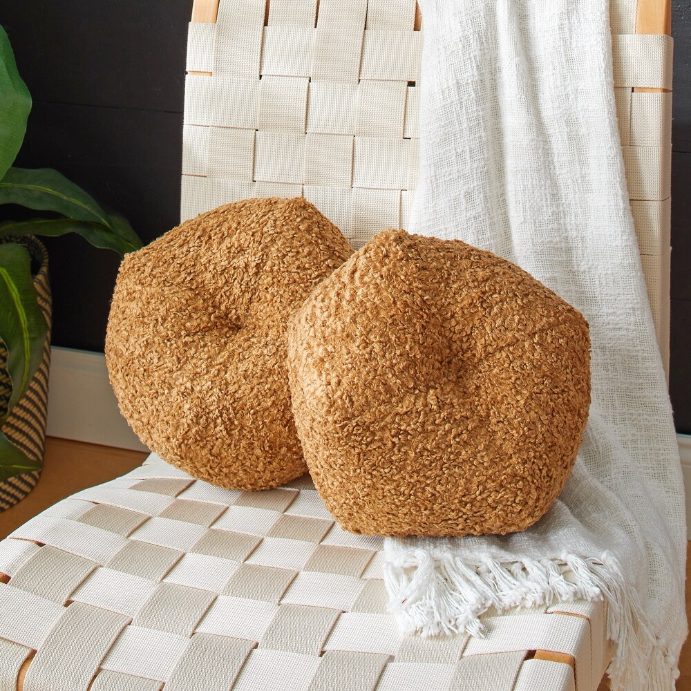 Humble + Haute Indoor Soft Textured Geo Pillows (Set of 2)