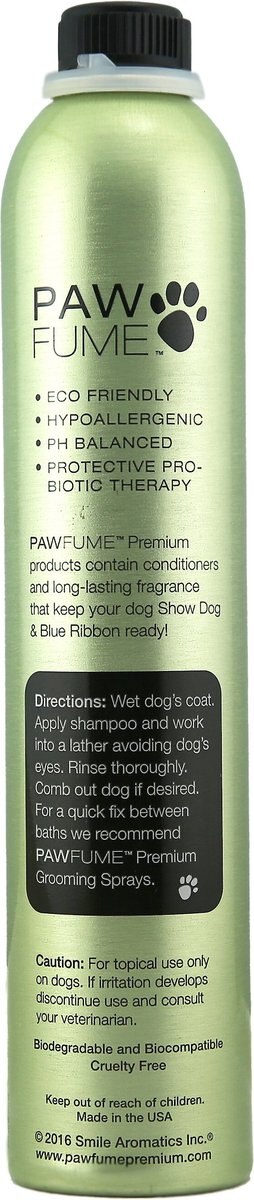 Pawfume Premium ShowDog Dog Shampoo and Conditioner， 12-oz bottle