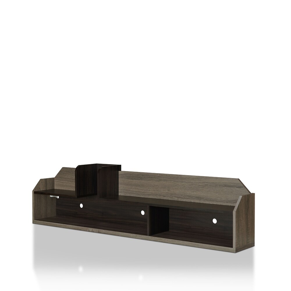 Paulo Contemporary 63 inch 4 Shelf Media Console by Furniture of America