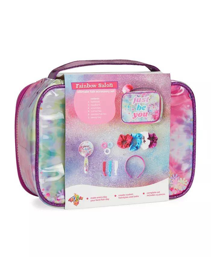 Geoffreys Toy Box Rainbow Salon Ultimate 13 Pieces Hair Accessory Set  Created for Macys