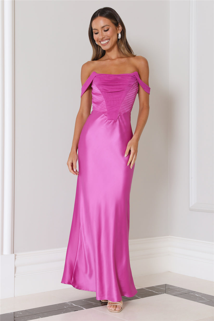 Princess Moment Maxi Dress Purple