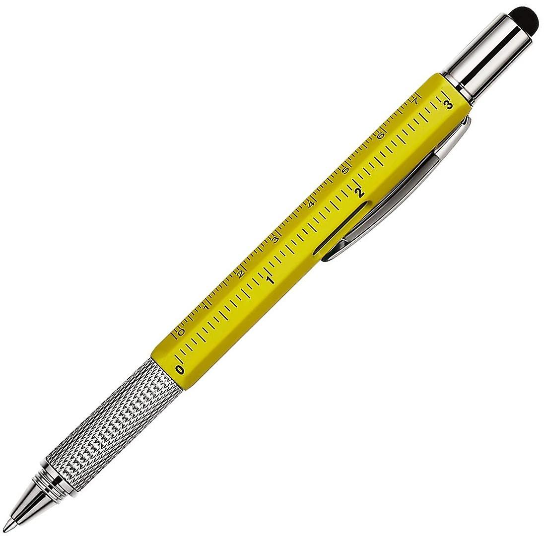 6-in-1 Multifunctional Pen for Home Fixer - Yellow