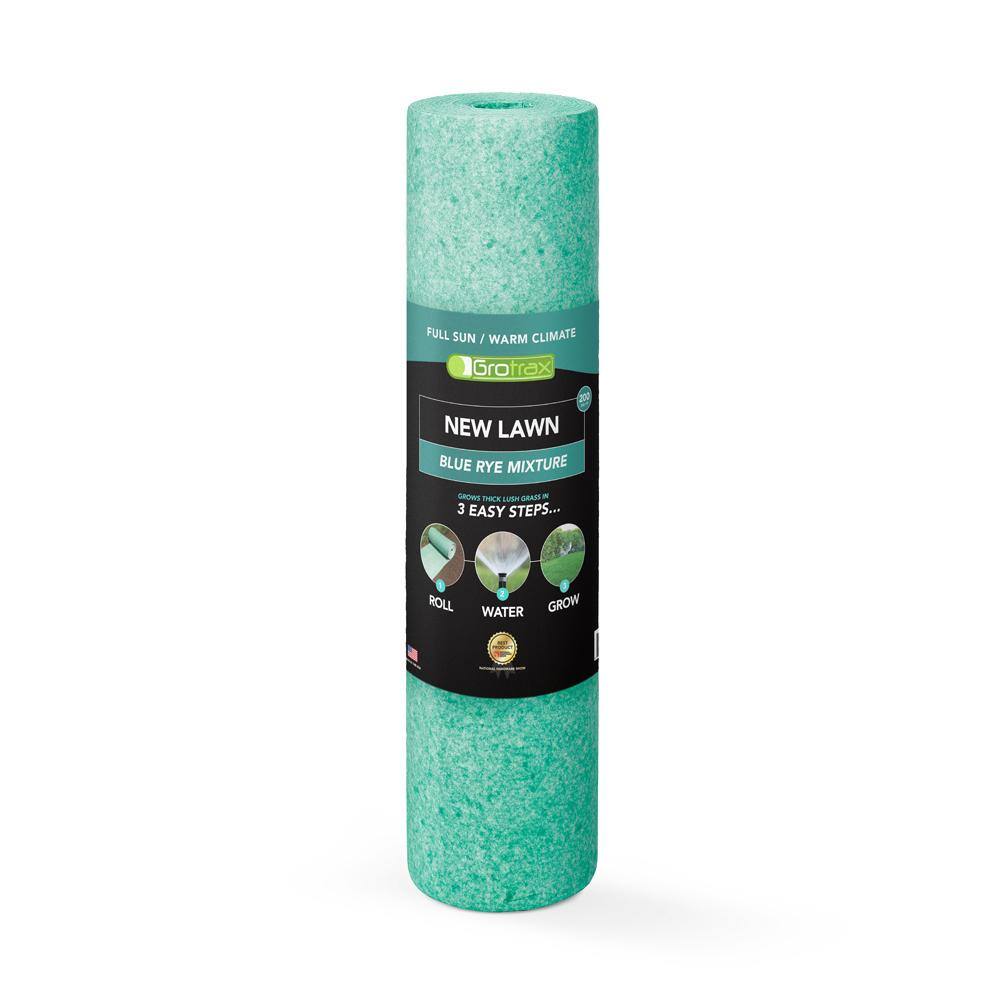 Grotrax 100 sq. ft. Big Roll Kentucky BlueRye Mixture 813