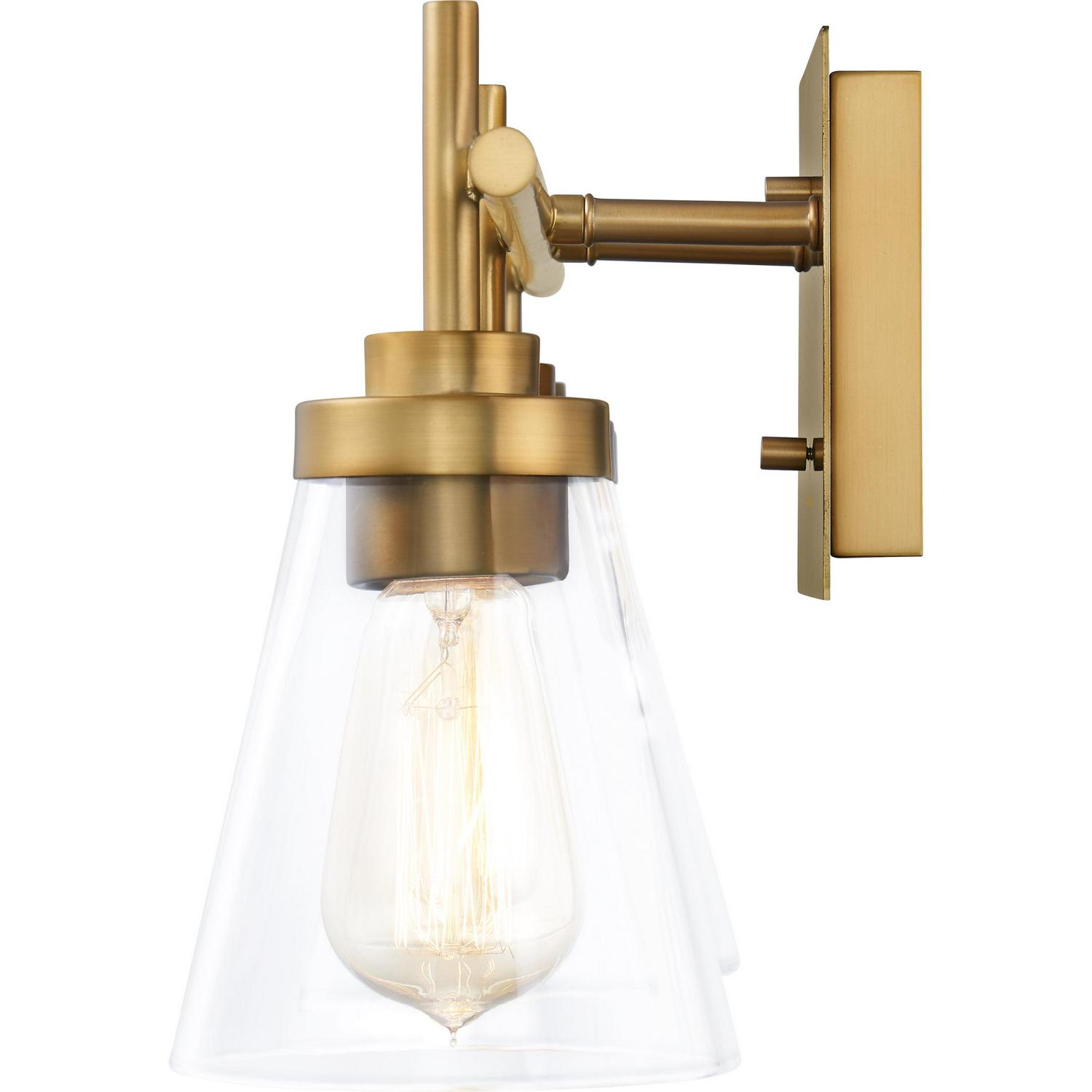 Ashley Harbour Kylen 3-Light Aged Brass Bath Light