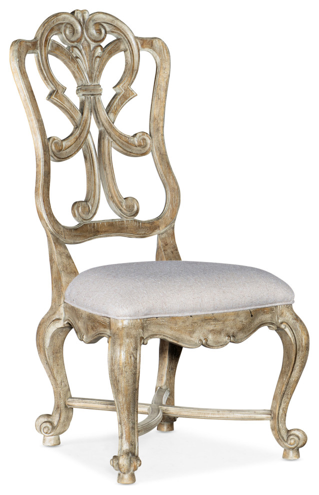 Castella Wood Back Side Chair   French Country   Dining Chairs   by Hooker Furniture  Houzz