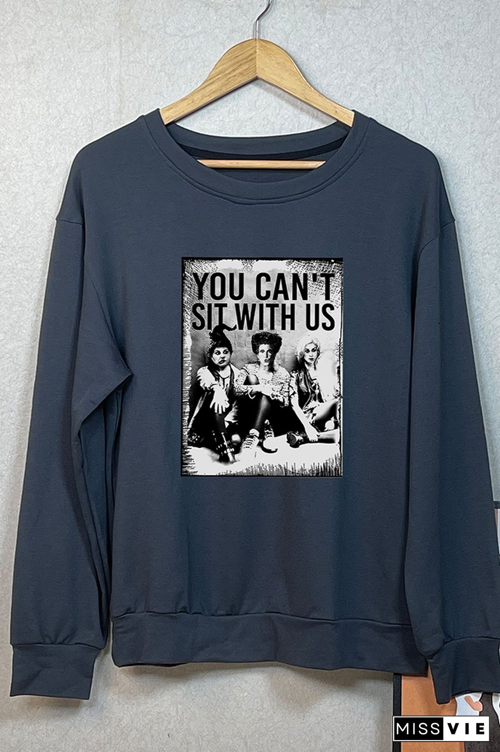 You Can't Sit With Us Halloween Crewneck Sweatshirt Wholesale