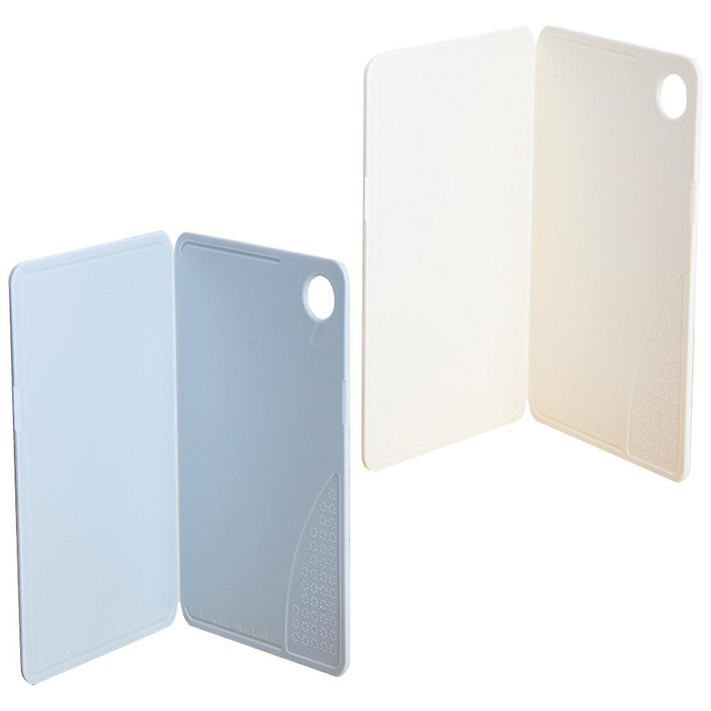 2pcs Foldable Cutting Board Portable Foldable Cutting Board For Outdoor Travel