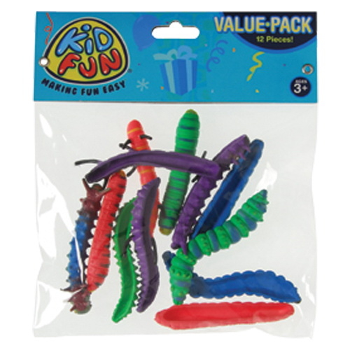 U.S. Toy 7167 Neon Caterpillar Toy Animals