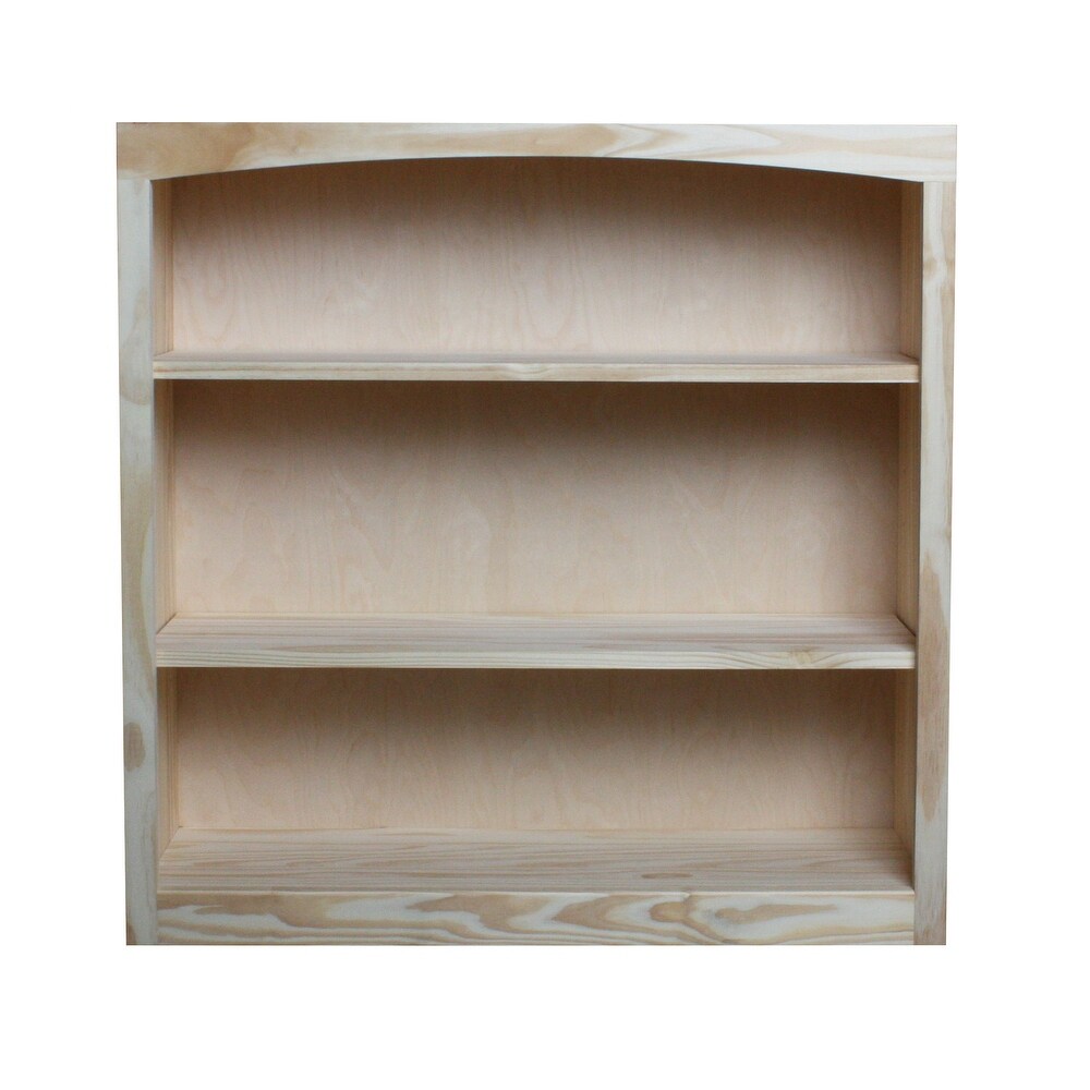 Solid Wood Bookcase 36 x 36