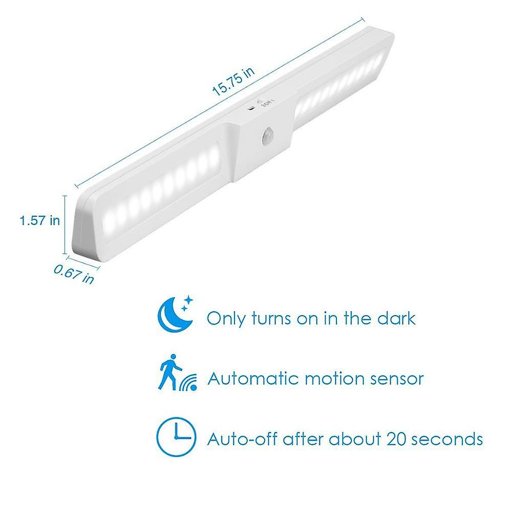 20led Night Light Usb Infrared Human Body Sensor Lamp Kitchen Corridor Wardrobe Light Control Induction Bedroom Bedside Lamp