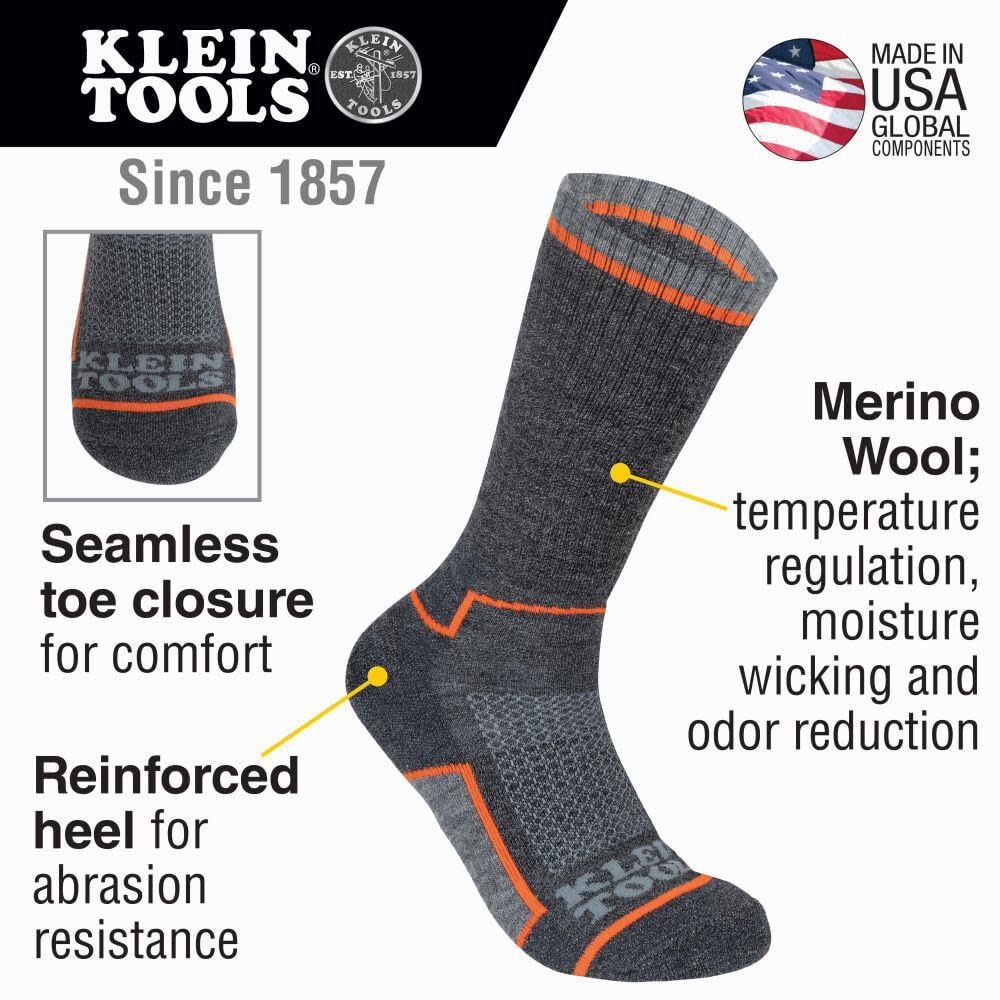 Klein Tools Performance Thermal Socks XL 60509 from Klein Tools