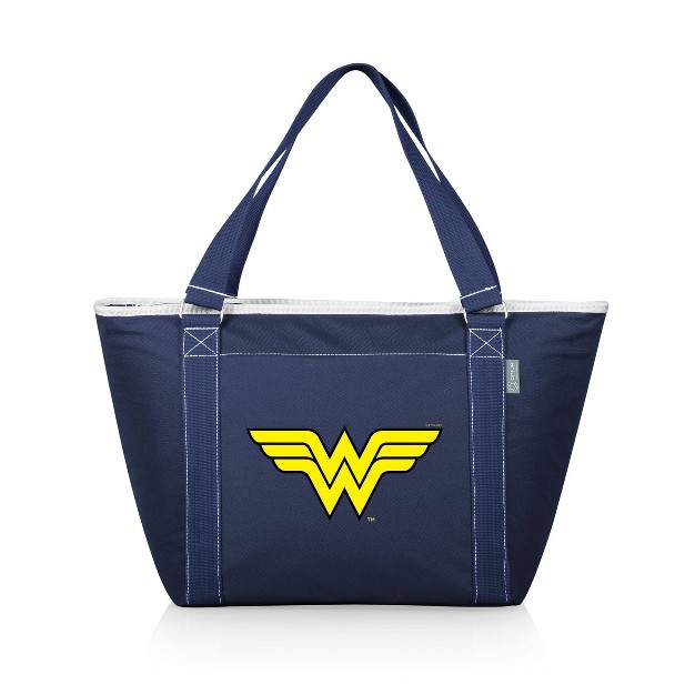 Picnic Time Wonder Woman Topanga 19qt Cooler Tote Bag Navy Blue